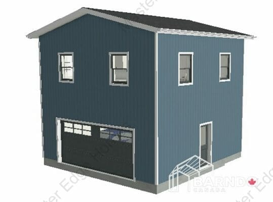 Laneway Home - Double Garage - 509 sf - exterior