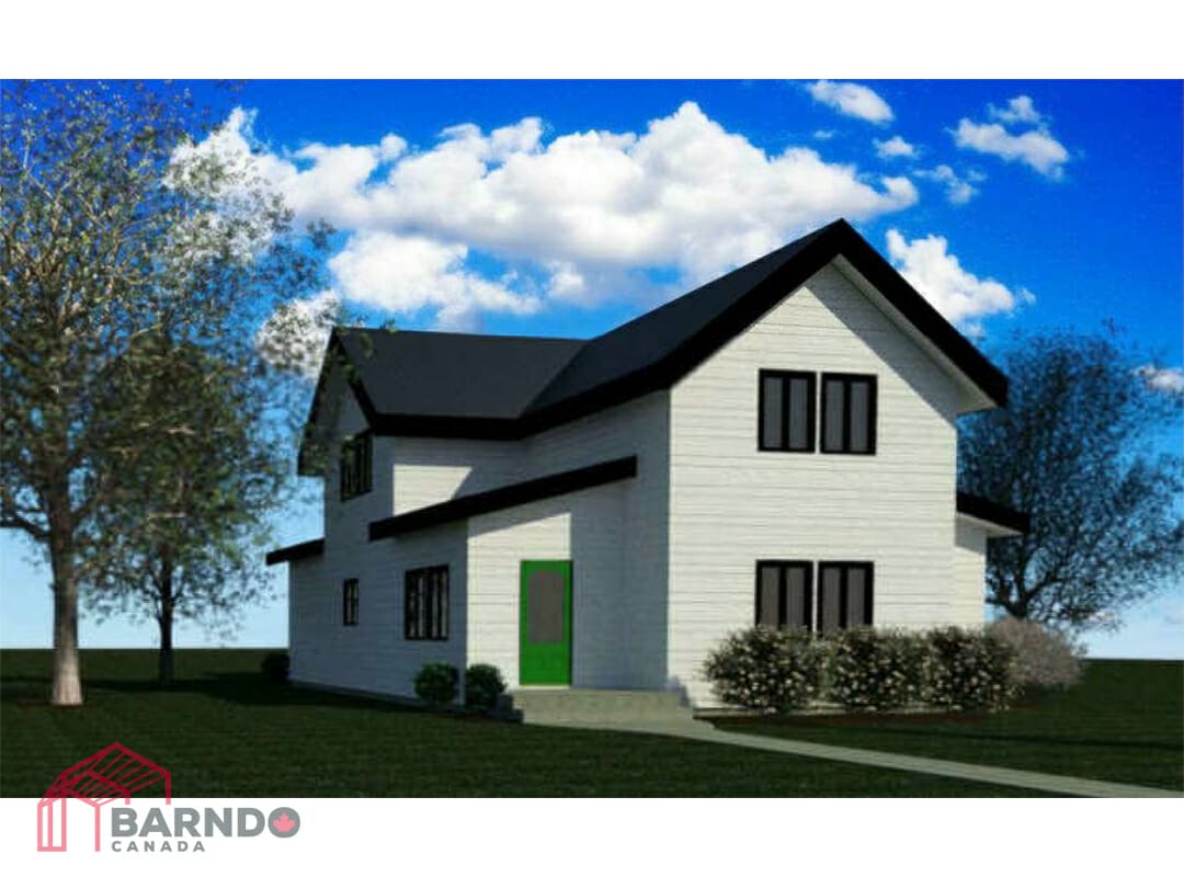 Modern Farmhouse - rendering